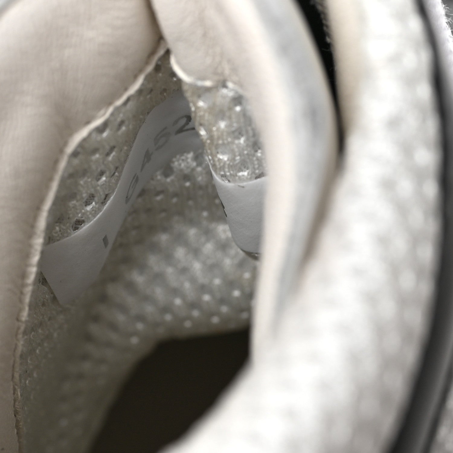 Chanel Fabric Calfskin Strass Womens CC Sneakers 38 Black White Silver 8 of 9