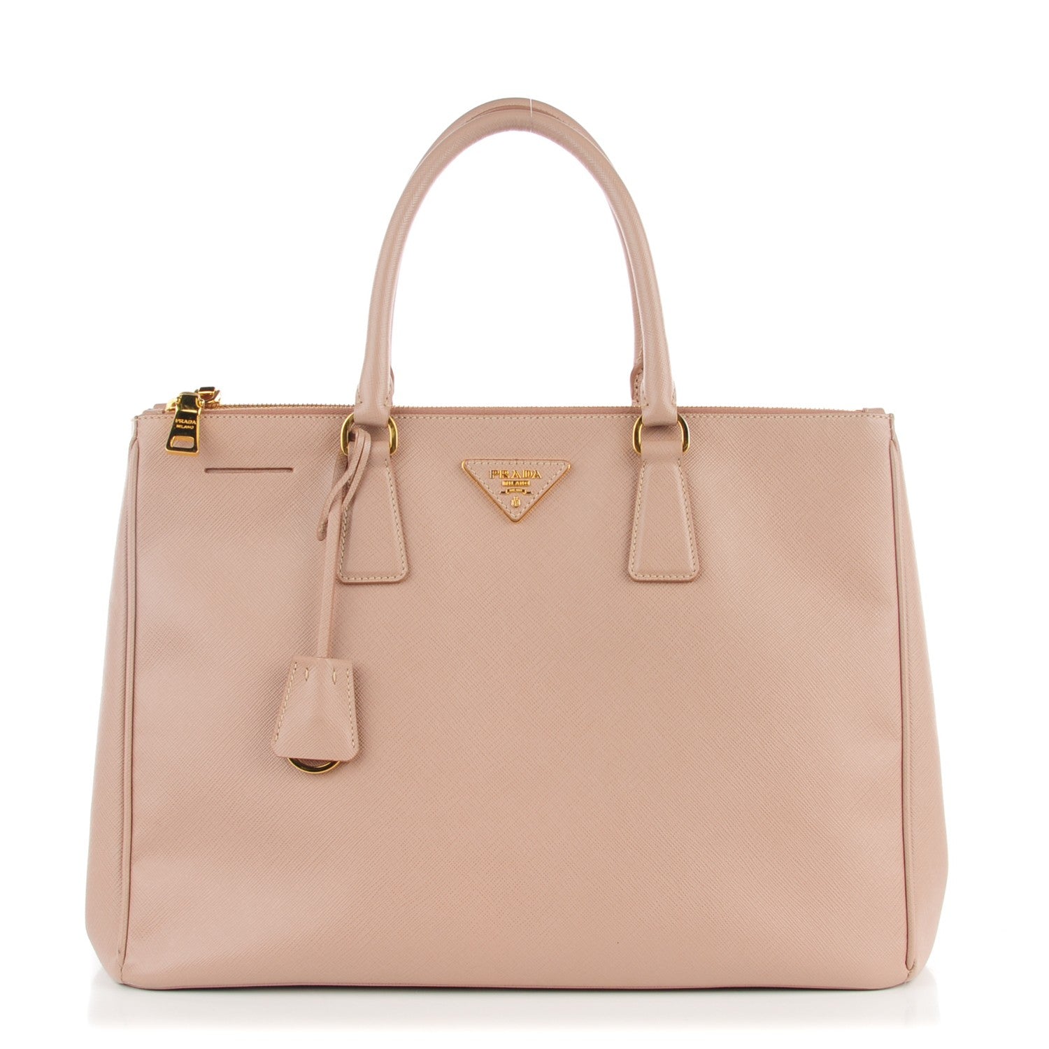 Prada Saffiano Large Galleria Double Zip Tote Cammeo 1 of 9