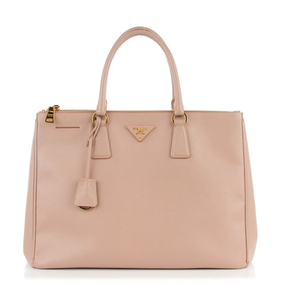 Prada Saffiano Large Galleria Double Zip Tote Cammeo 1 of 9