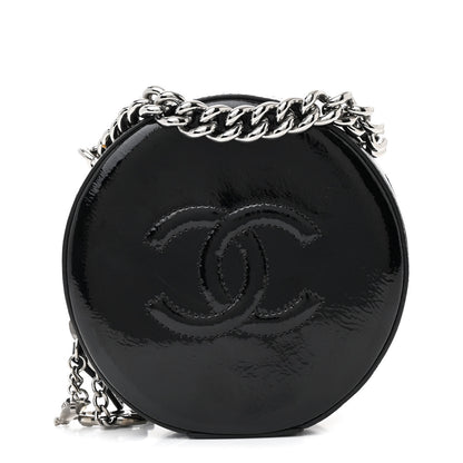Chanel Patent Round As Earth Evening Bag Black 1 of 10