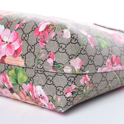 Gucci GG Supreme Monogram Blooms Medium Reversible Tote Beige Multicolor Dry Rose 10 of 18