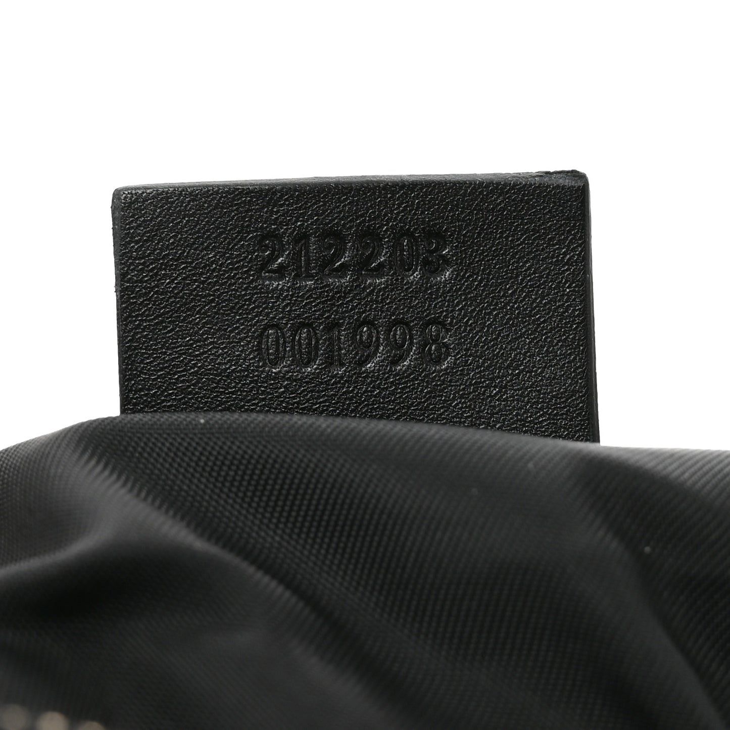 Guccissima Signature New Britt Wristlet Black