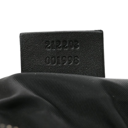 Gucci Guccissima Signature New Britt Wristlet Black 7 of 10