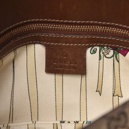 Gucci Monogram Horsebit Chain Flap Shoulder Bag 6 of 16