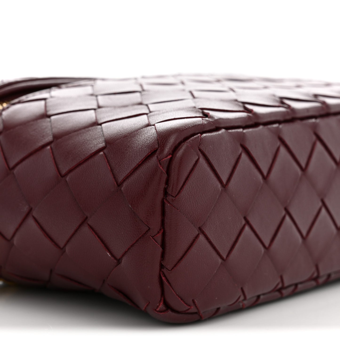 Nappa Intrecciato Bang Bang Vanity Case Barolo
