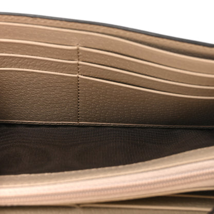 Gucci GG Supreme Monogram Web Ophidia Continental Wallet Beige Mystic White Oatmeal 5 of 7