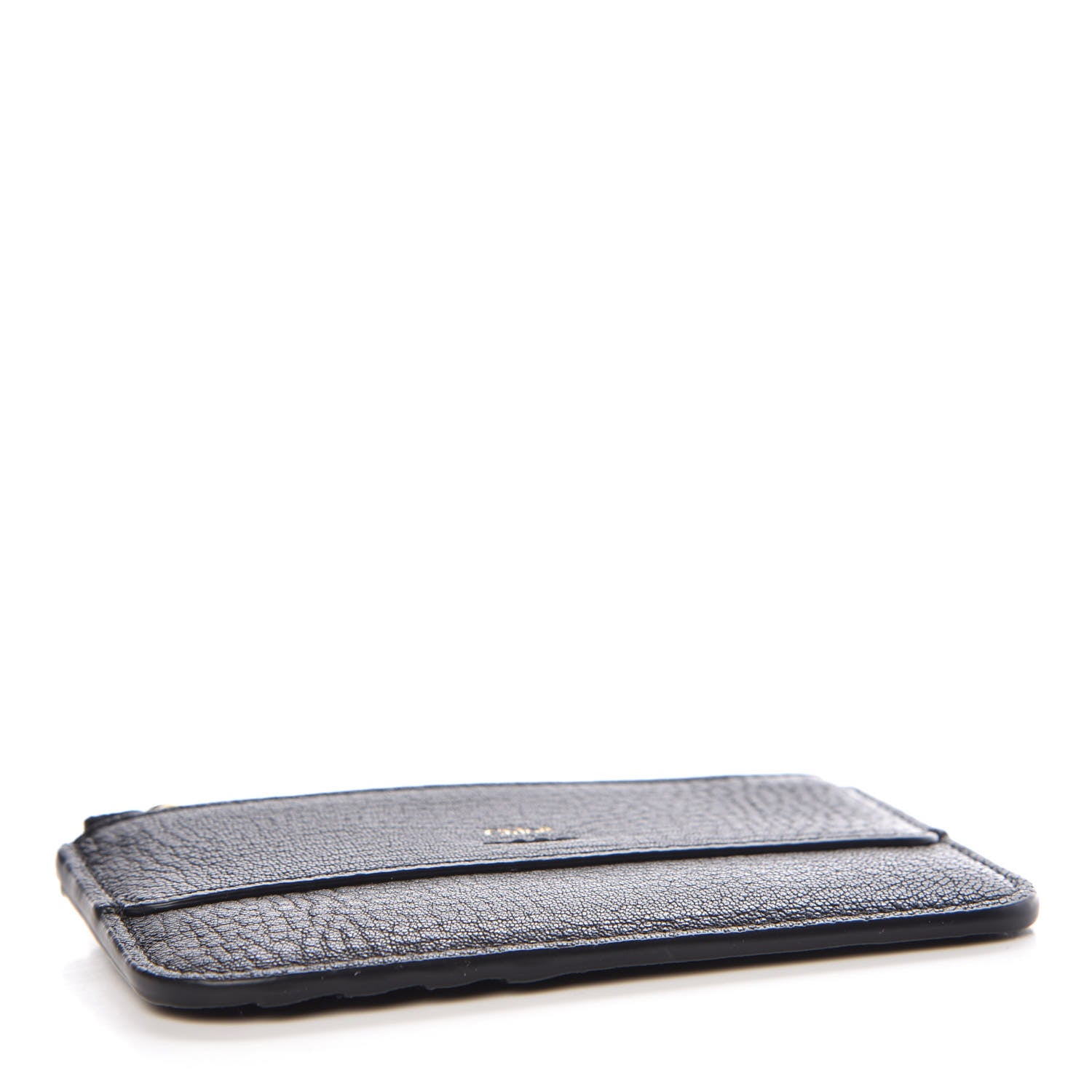 Chloe Grained Calfskin Drew Card Holder Black 4 of 7