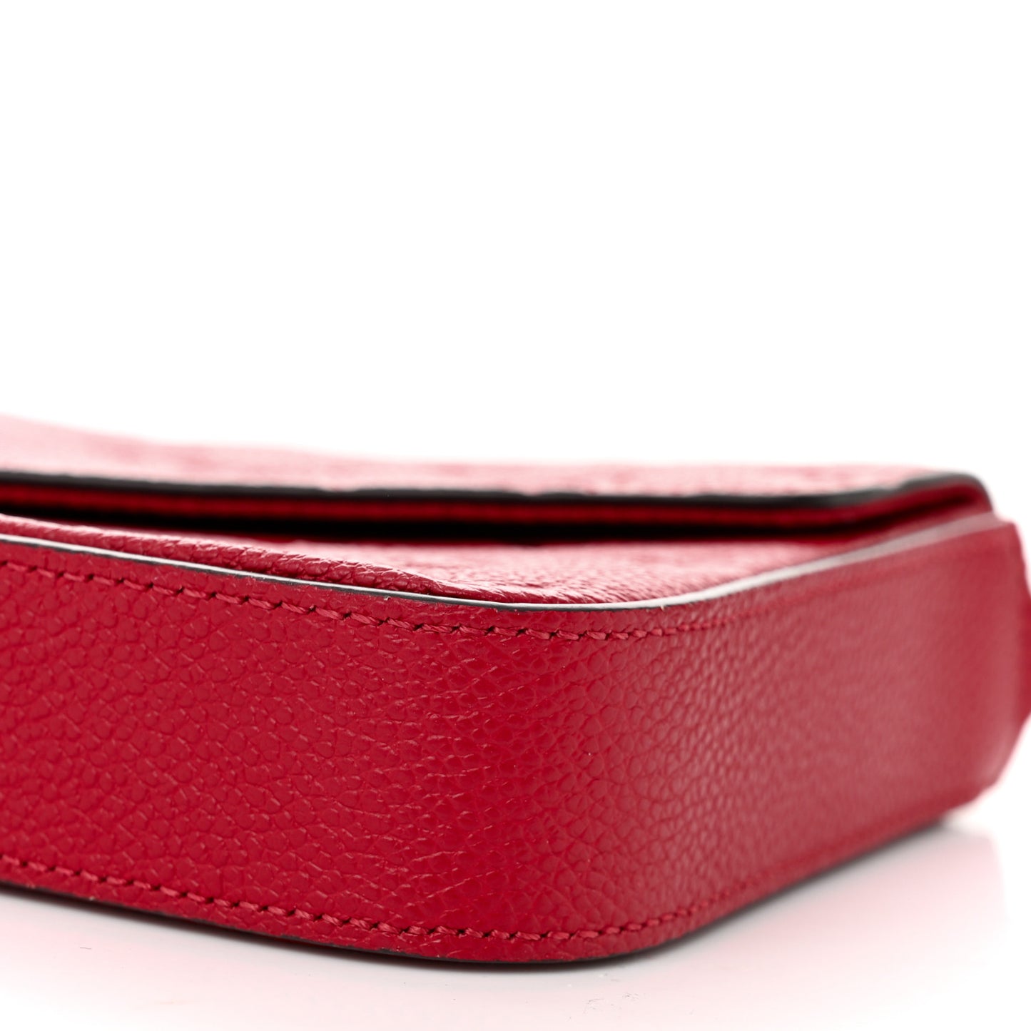 Empreinte Pochette Felicie Chain Wallet Scarlet