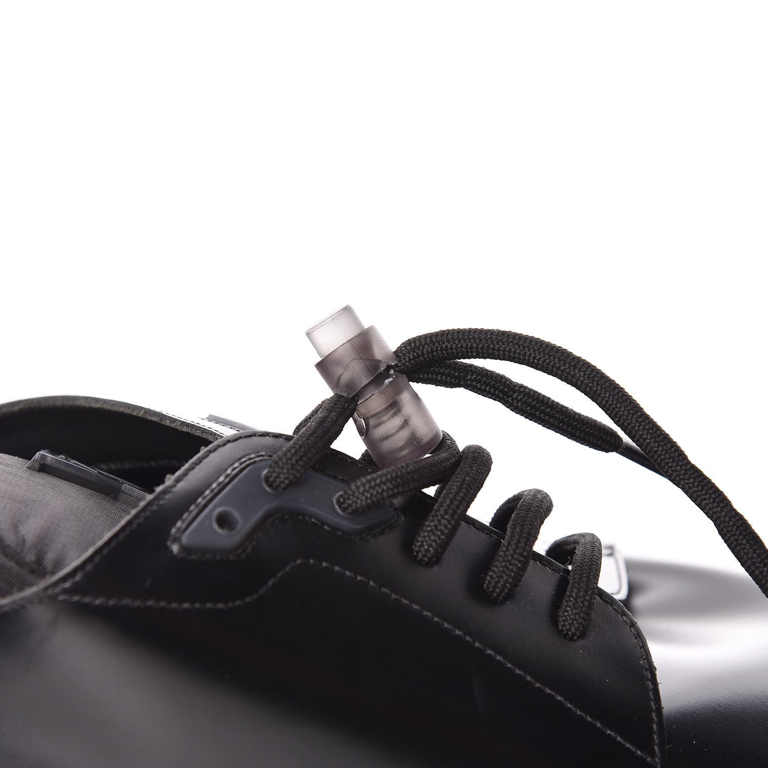 Louis Vuitton Lambskin Mens Derby Shoes 11.5 Black 10 of 11