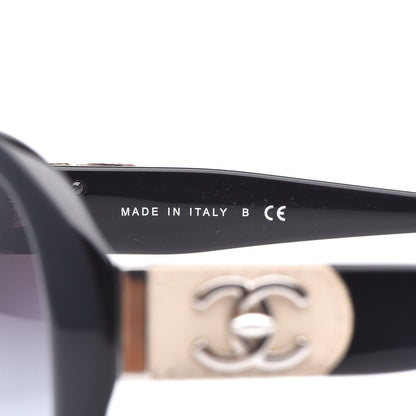 Chanel Acetate CC Turnlock Sunglasses 5235-Q Black Beige 6 of 7