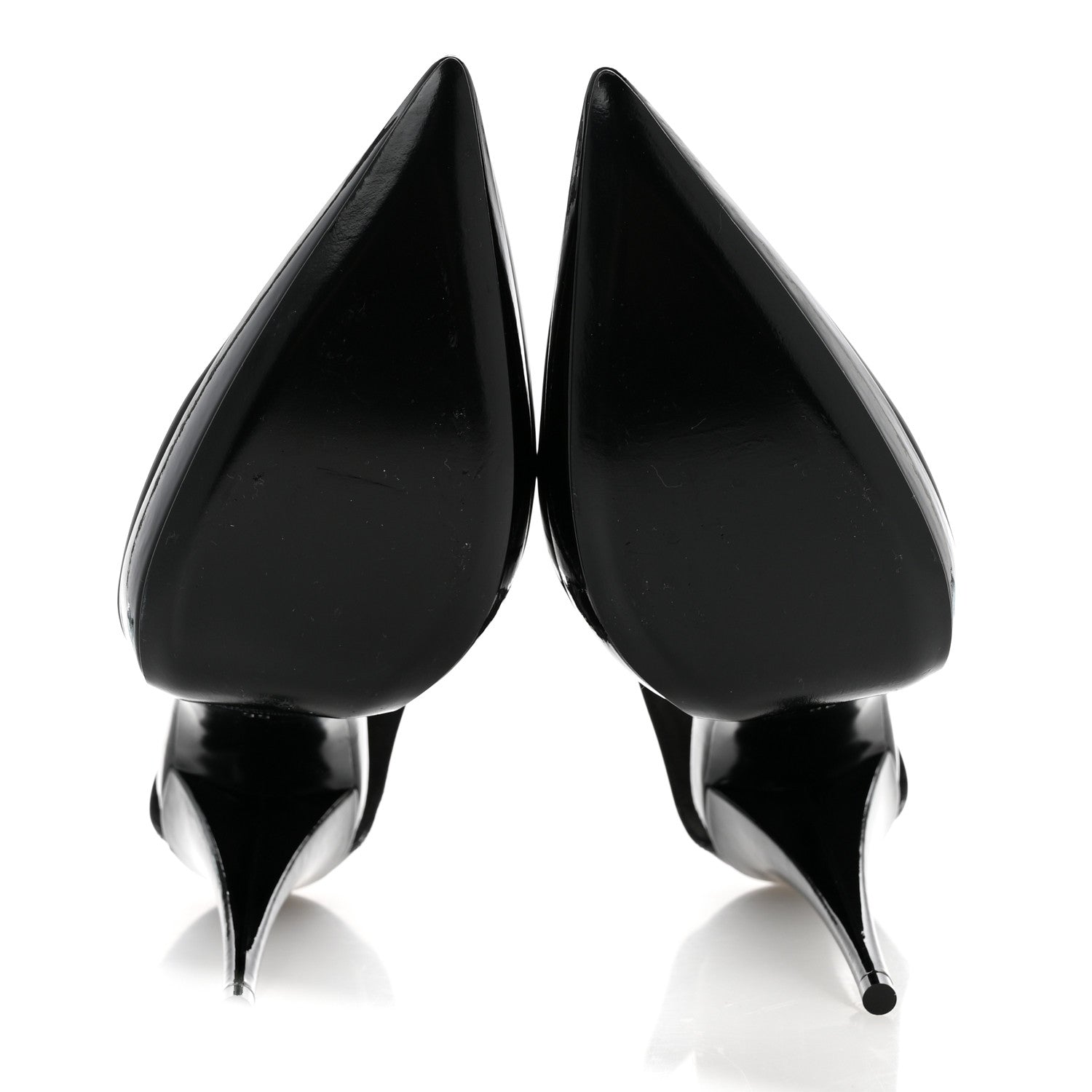 Saint Laurent Patent Zizi D'Orsay Pump 39 Black 6 of 10