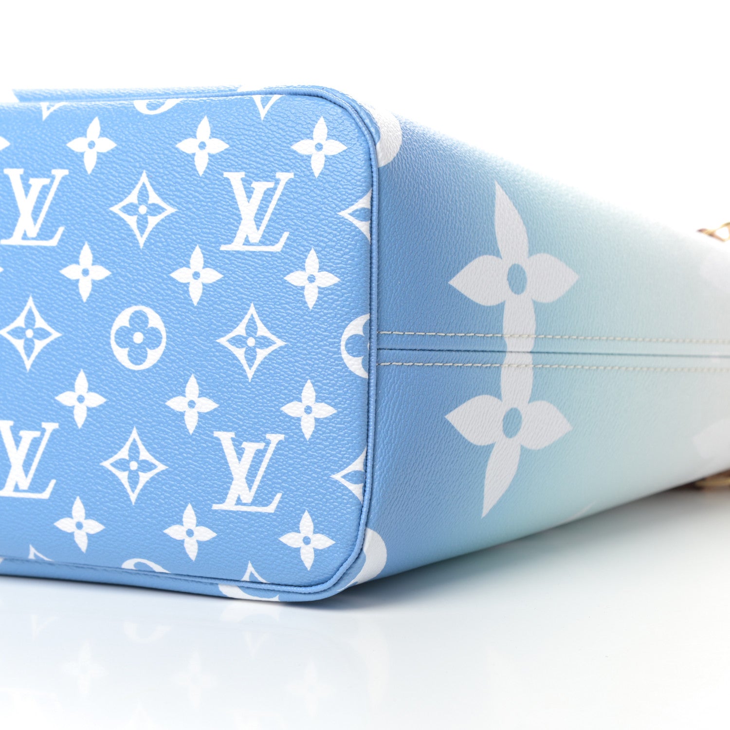 Louis Vuitton Monogram Giant By The Pool Neverfull MM Blue 9 of 9