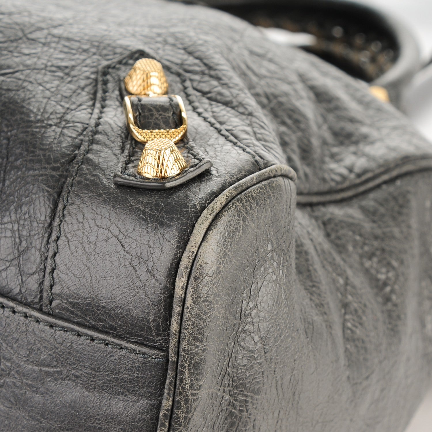 Balenciaga Agneau Giant 12 Gold Hardware Velo Gris Tarmac 9 of 9