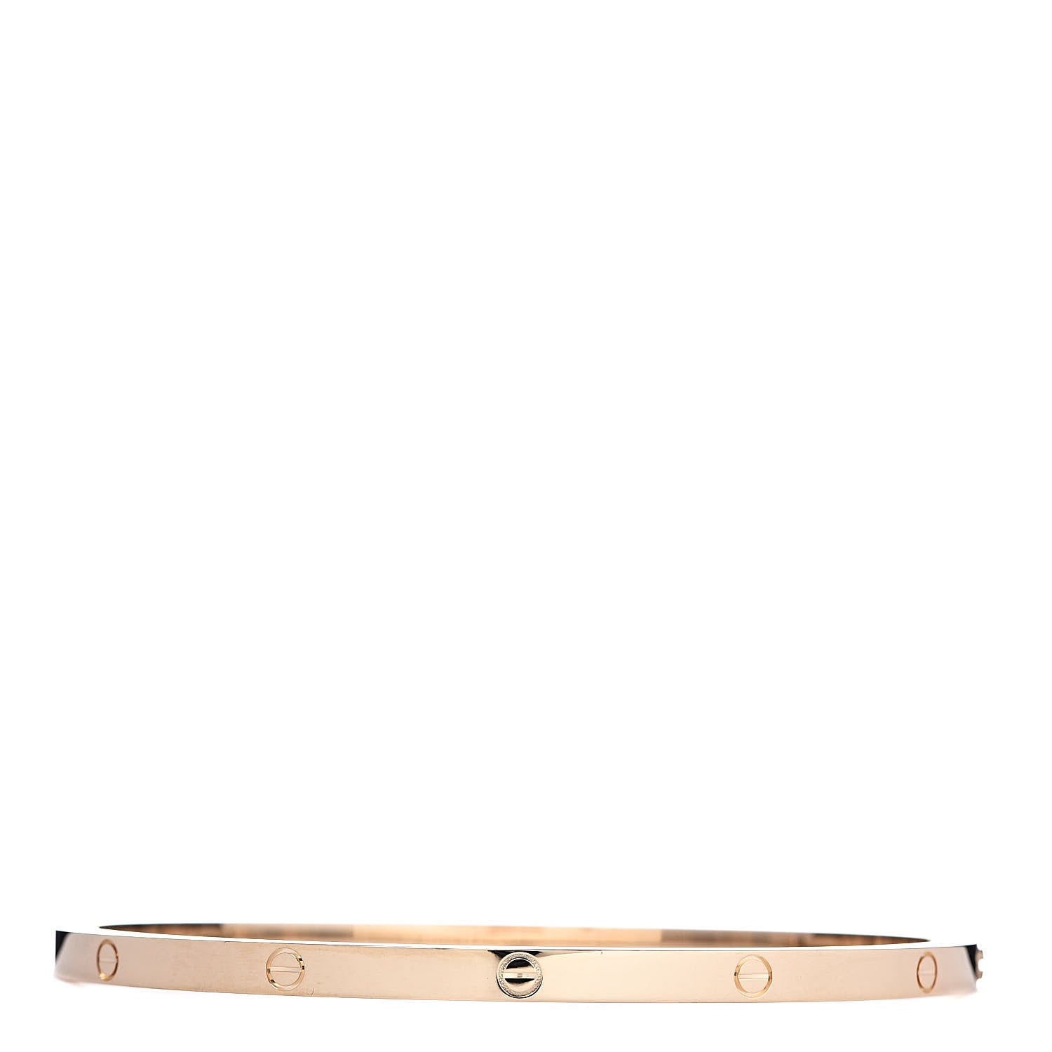 Cartier 18K Yellow Gold Small LOVE Bracelet 19 3 of 5