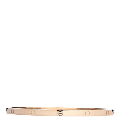 Cartier 18K Yellow Gold Small LOVE Bracelet 19 3 of 5