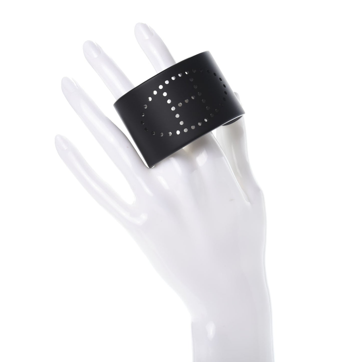 Aluminium Evelyne Sunset Cuff Bracelet T3 Black