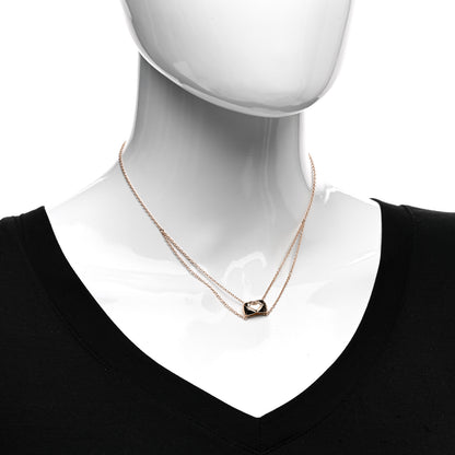 Chanel 18K Beige Gold Coco Crush Pendant Necklace 2 of 5