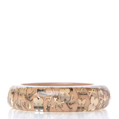 Louis Vuitton Resin Swarovski Medium Inclusion Bracelet GM Nacre 3 of 3