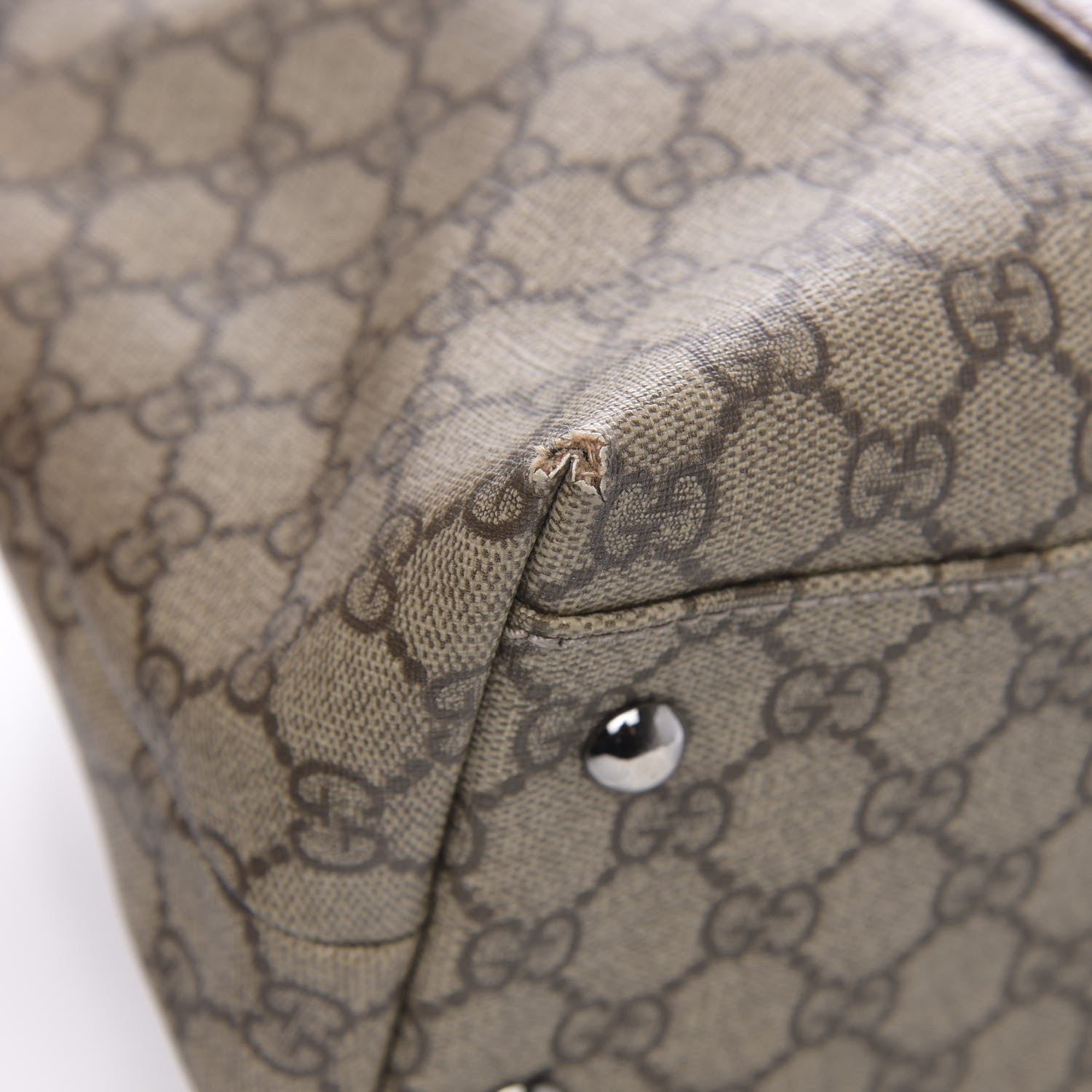 Gucci GG Plus Monogram Medium Joy Tote Dark Brown 10 of 16