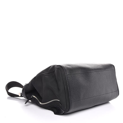 Dolce & Gabbana Canvas Calfskin Sicily Backpack Black 4 of 6