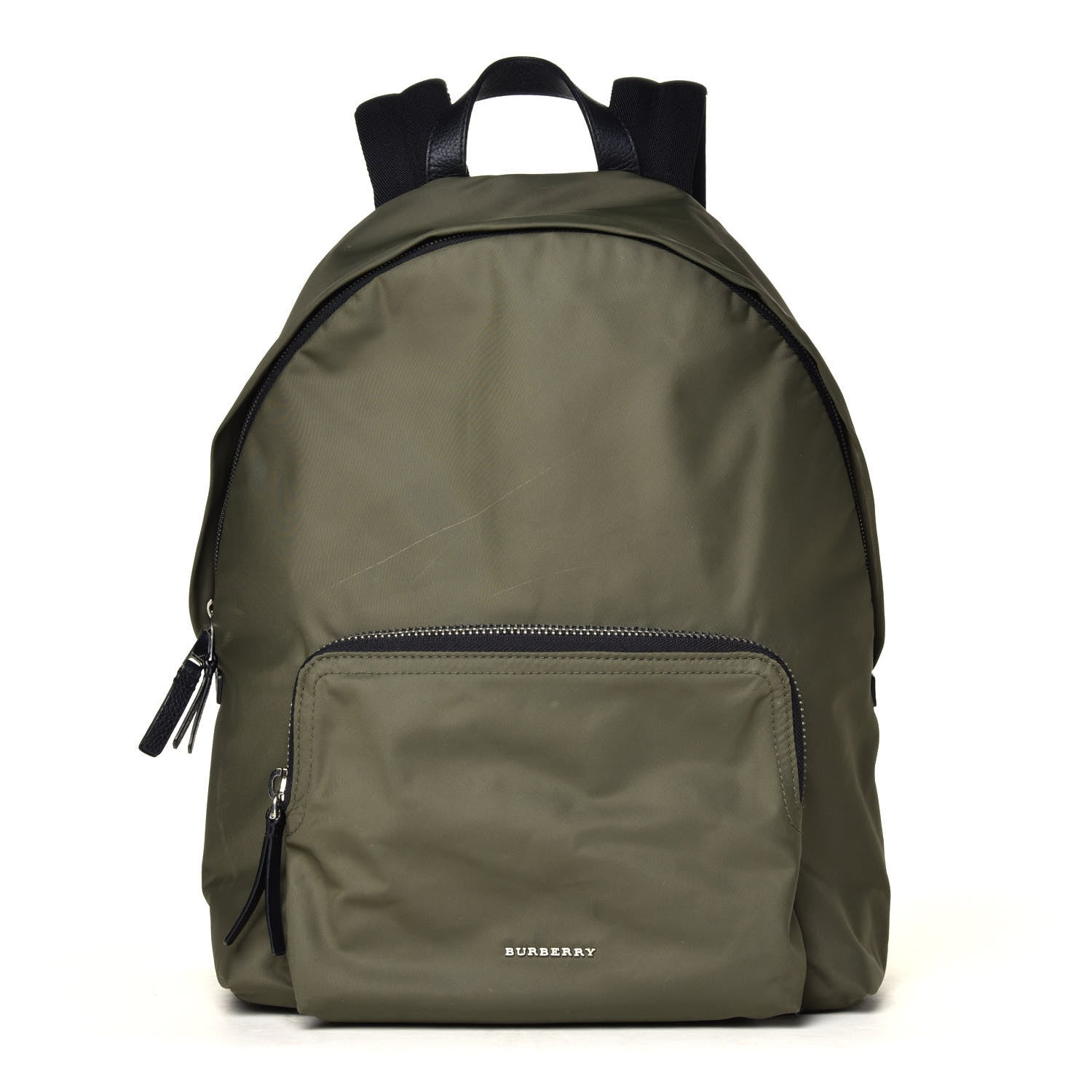 Burberry Nylon Abbeydale Simple Backpack Canvas Green 1 of 6