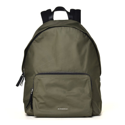 Burberry Nylon Abbeydale Simple Backpack Canvas Green 1 of 6