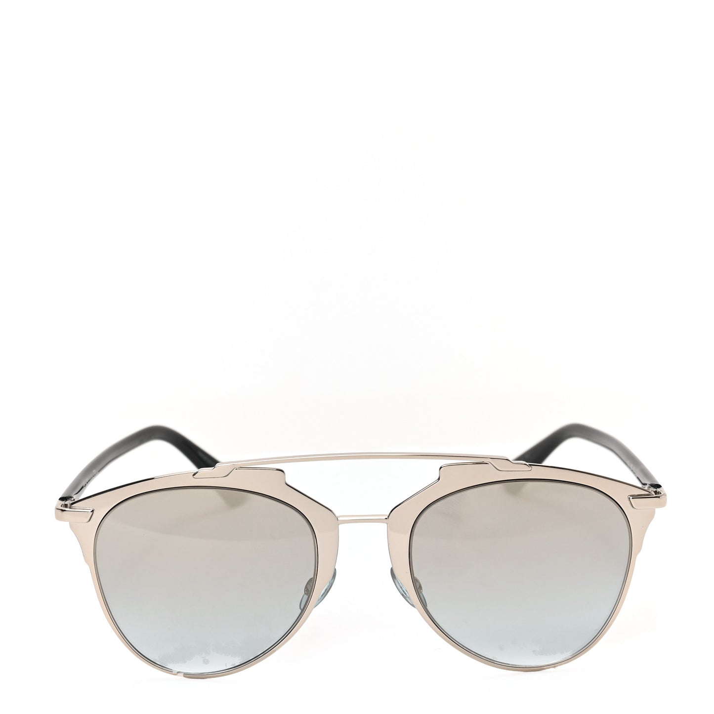 Metal DiorReflected Sunglasses Sliver
