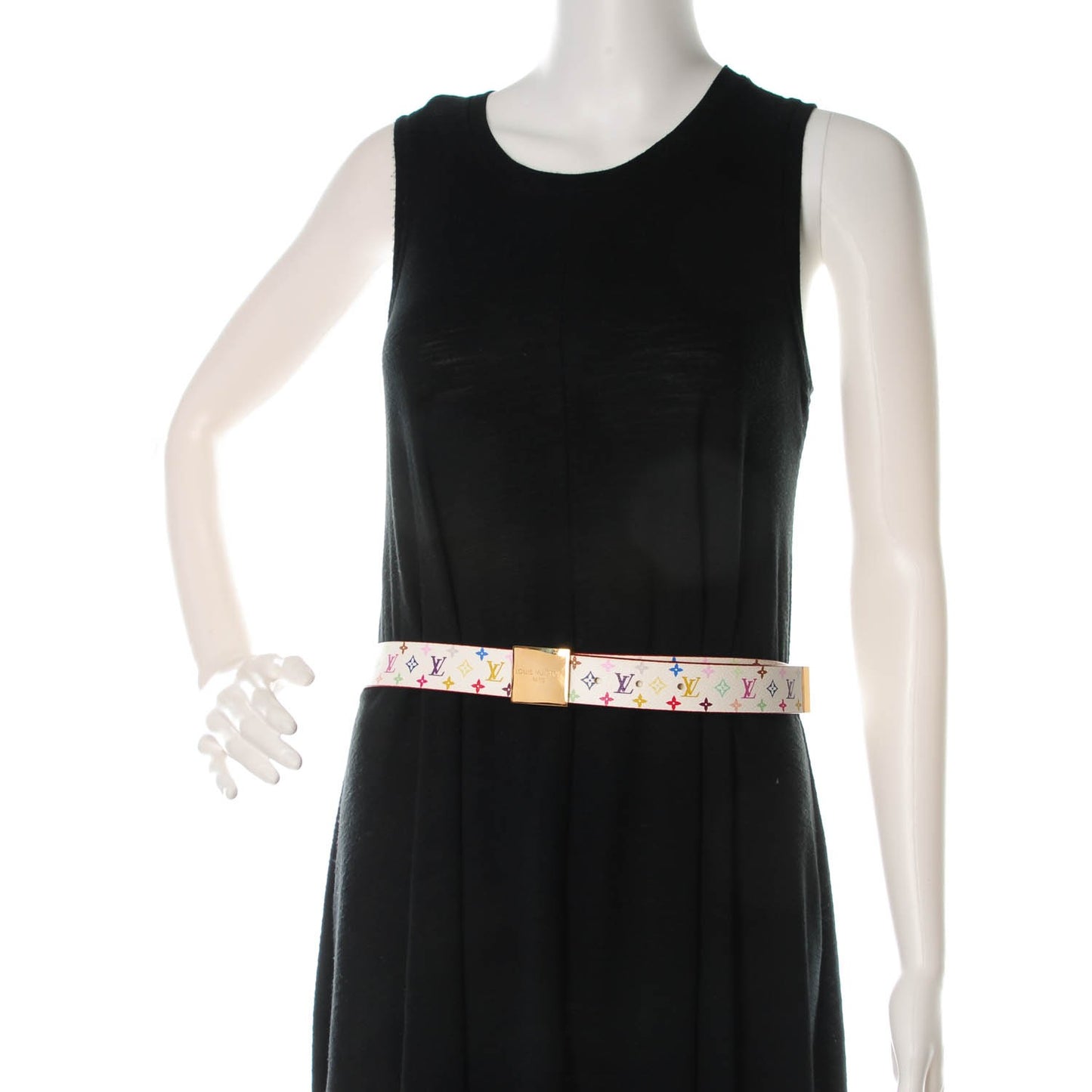 Monogram Multicolor Ceinture Belt 90 36 White