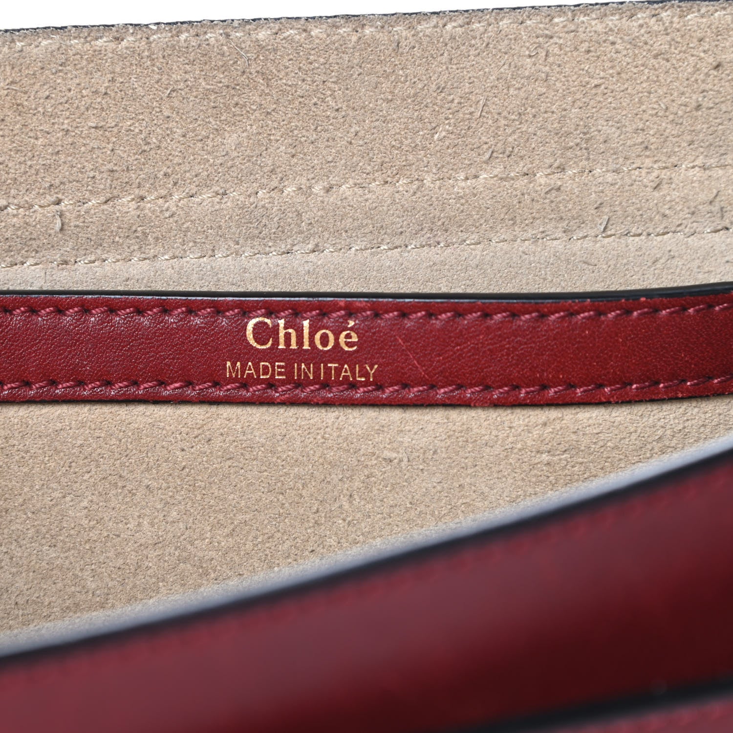 Chloe Calfskin Braided Small Hudson Shoulder Bag Sienna Red 6 of 20