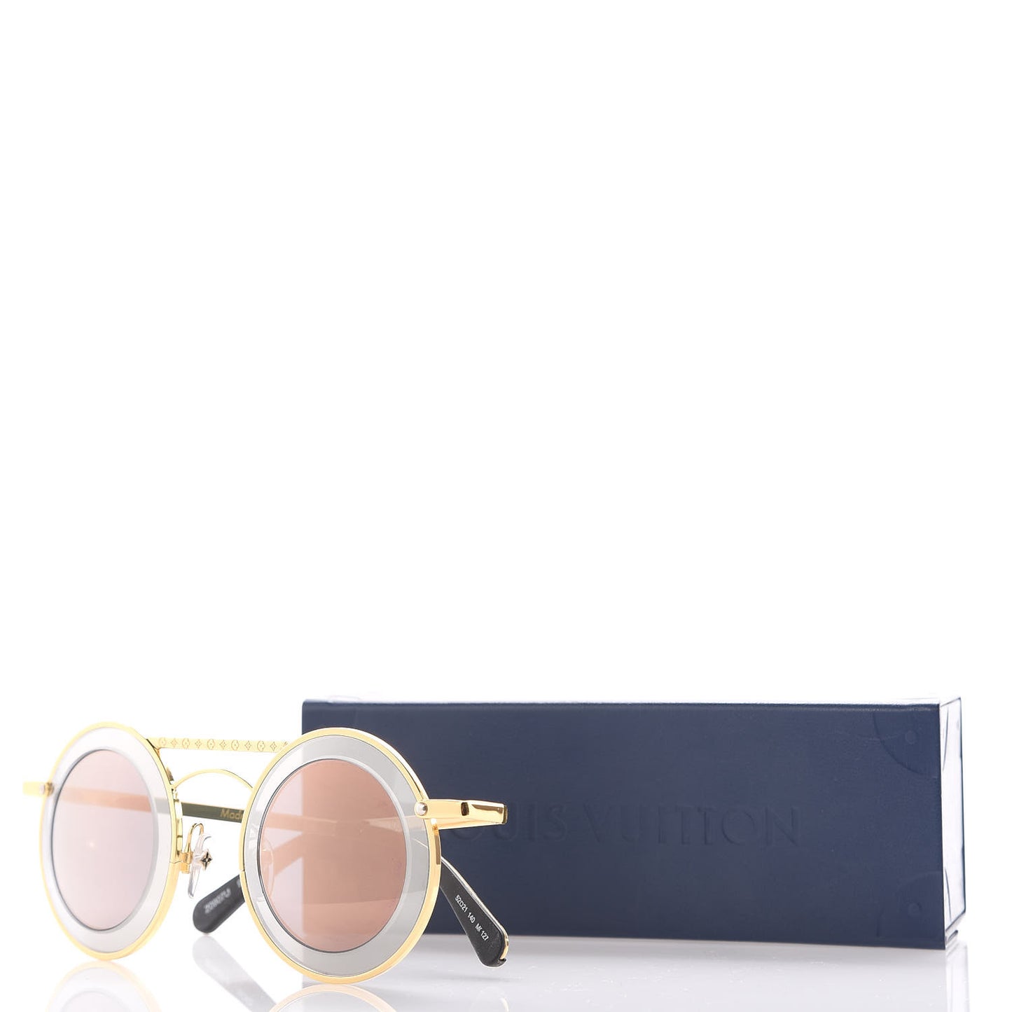 Round Metropolis Sunglasses Z0907U Gold