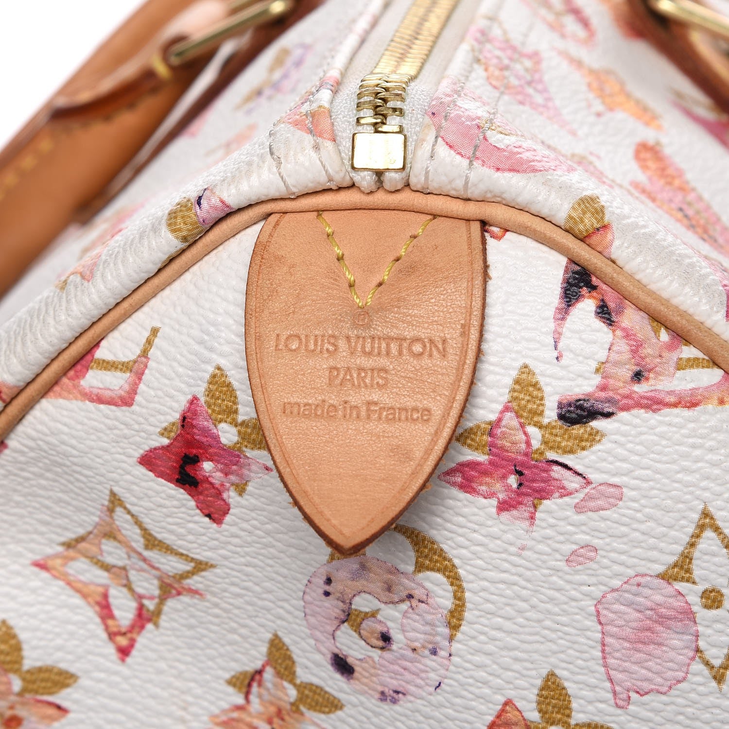 Louis Vuitton Watercolor Aquarelle Speedy 35 White 13 of 19