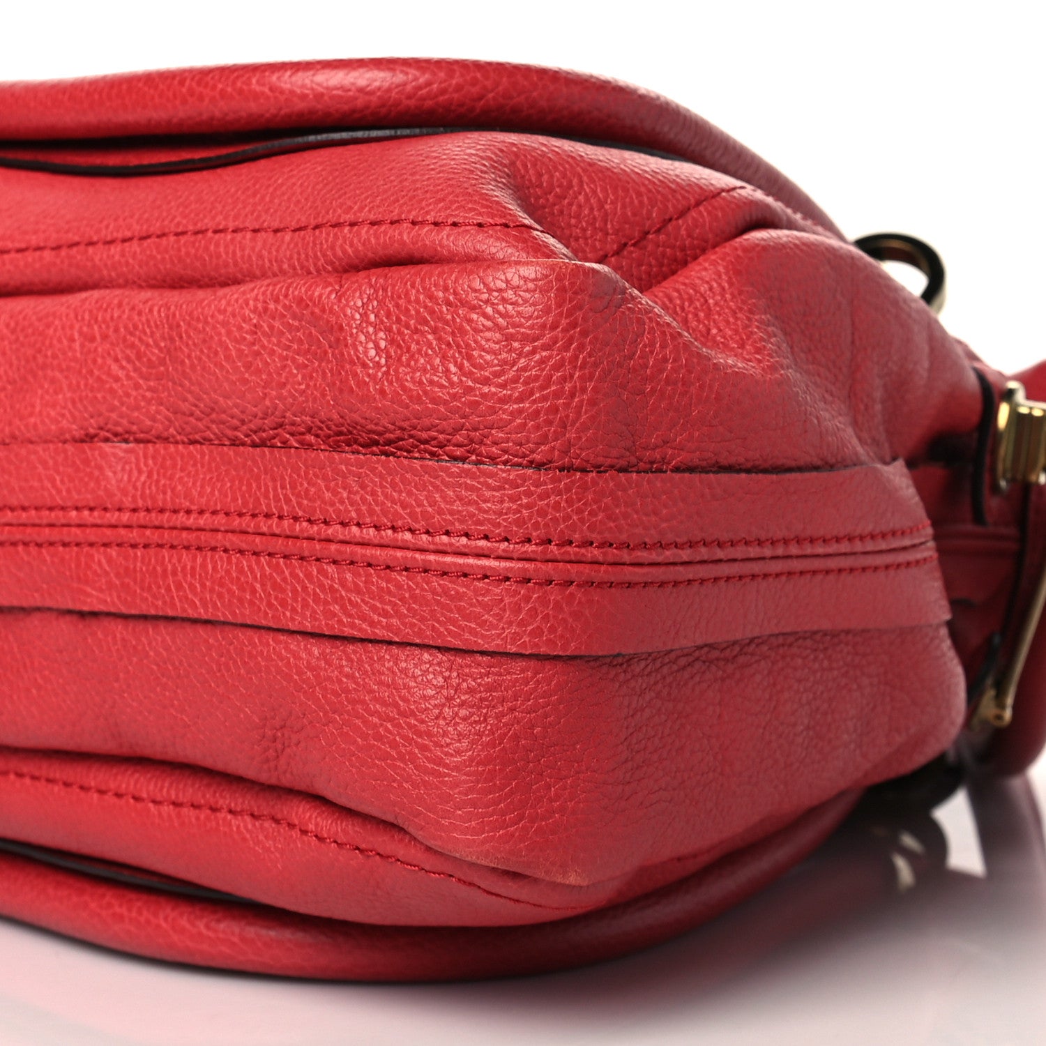 Chloe Calfskin Large Paraty Red 8 of 8