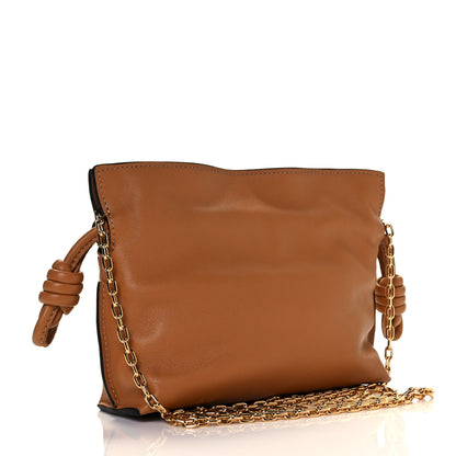 Loewe Calfskin Nano Flamenco Knot Clutch Warm Desert 2 of 7