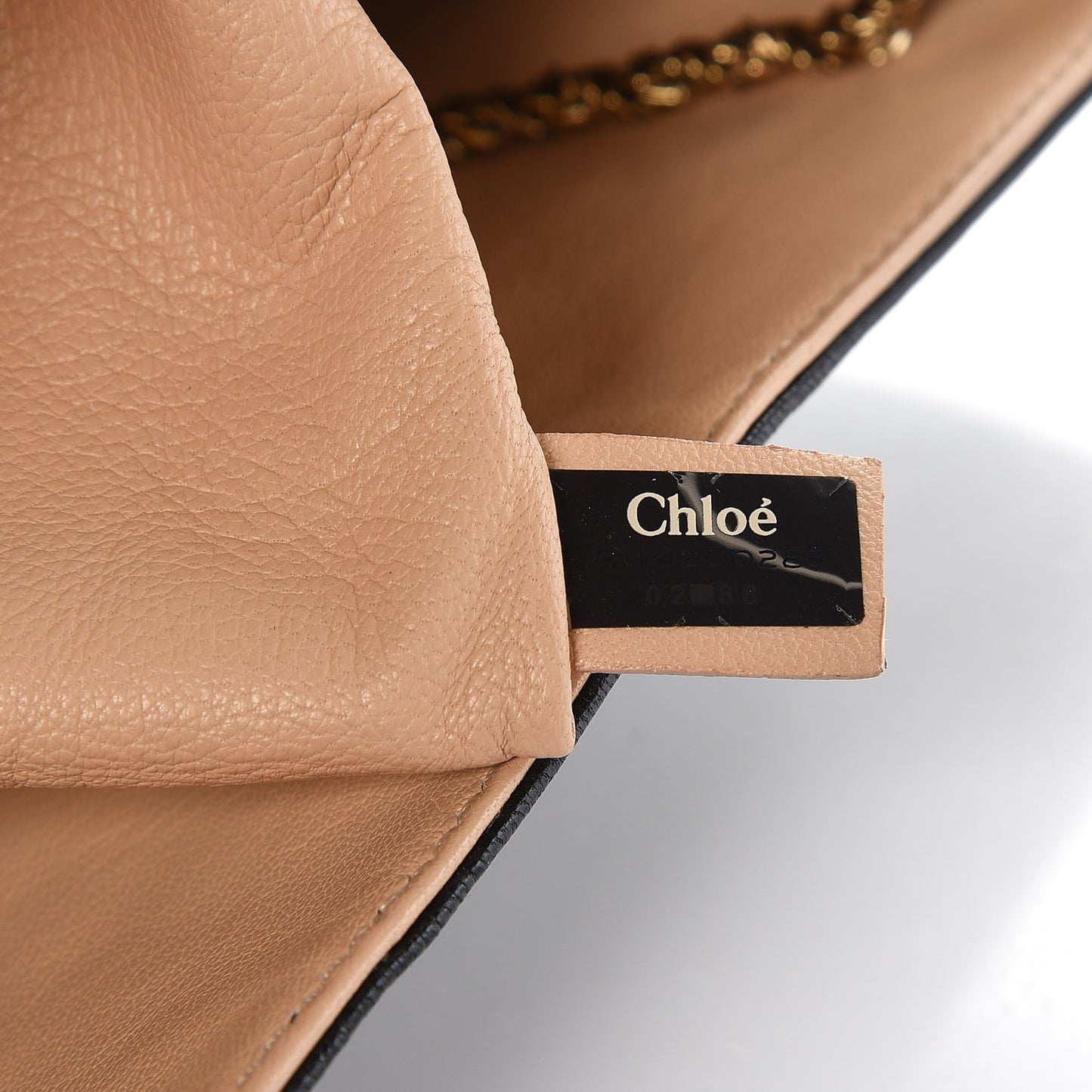 Calfskin Crystal Tassel Flap Bag Black