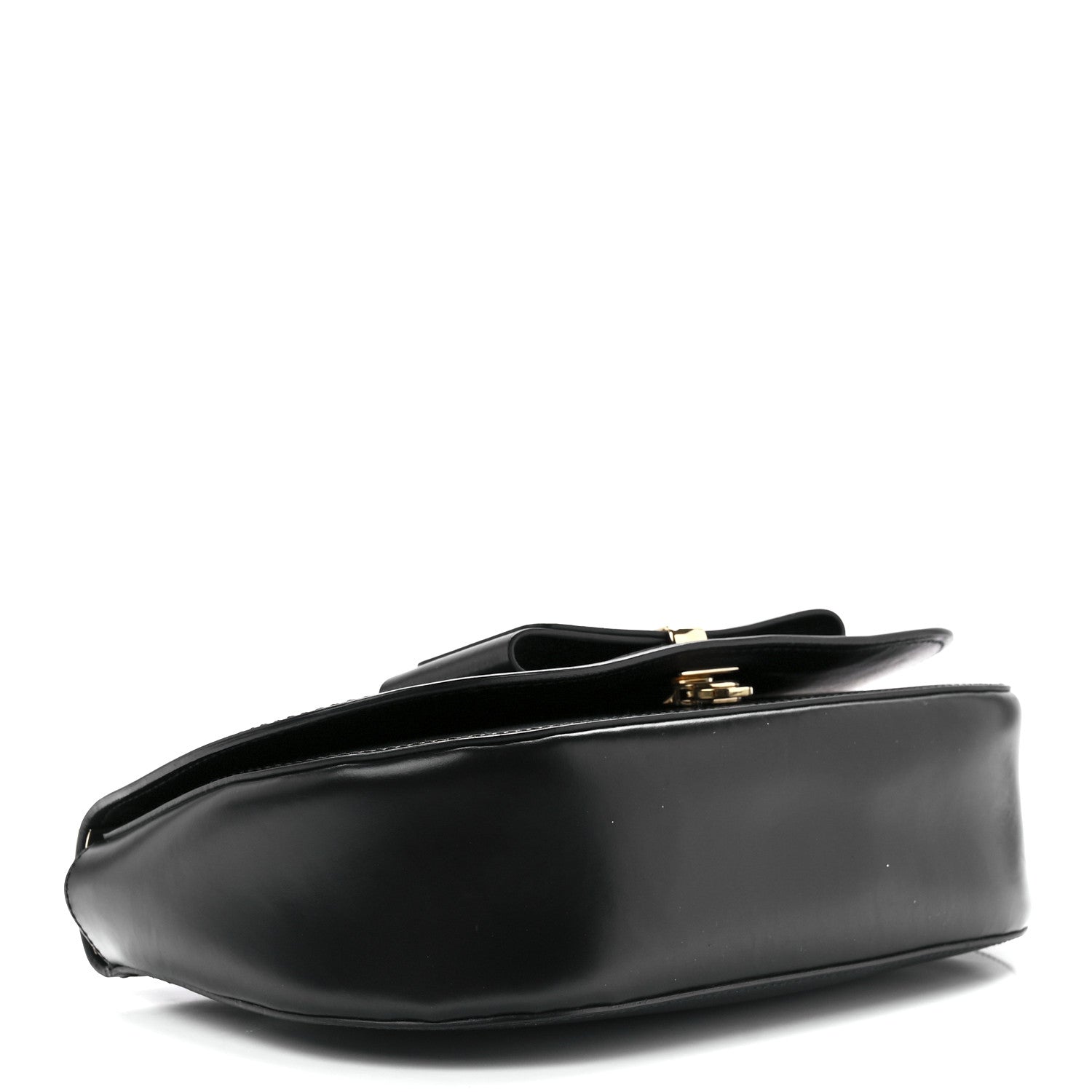 Salvatore Ferragamo Smooth Calfskin Anna Shoulder Bag Black 4 of 11