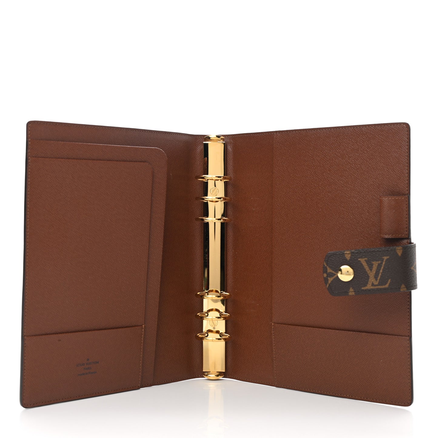 Monogram Large Ring Agenda Cover