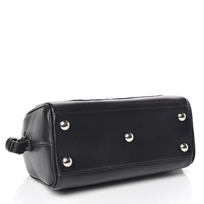 Saint Laurent Calfskin Love Patchwork Classic Baby Duffle Black 4 of 10