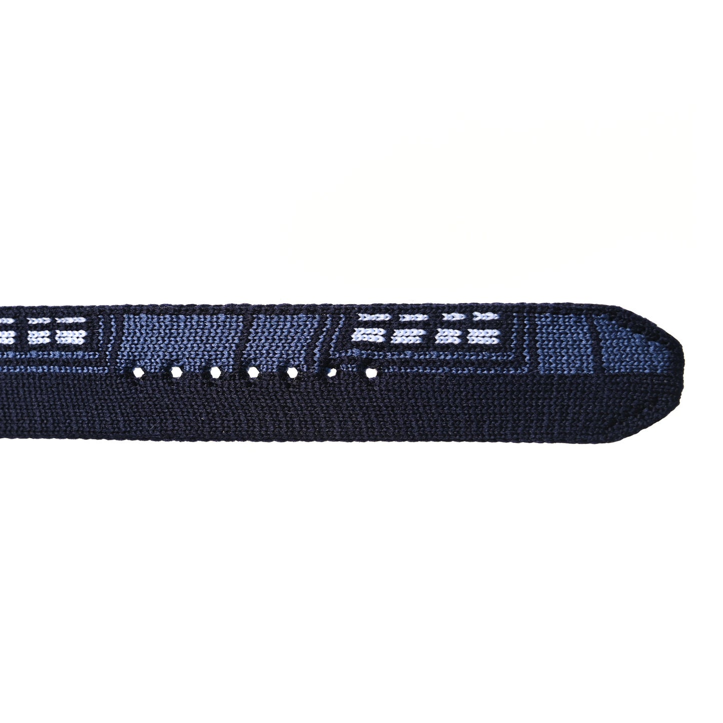 Nylon Weave Faubourg Apple Watch Single Tour Band Bleu Nuit