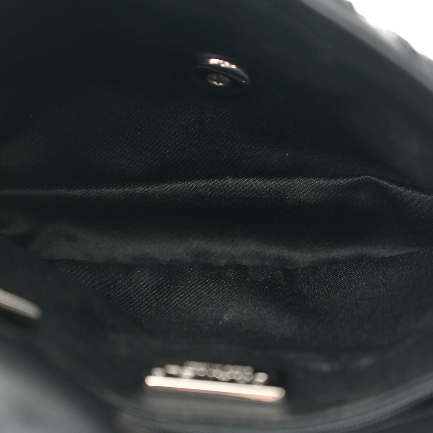 Chanel Sequins Chevron Mini Rectangular Flap Black 5 of 10