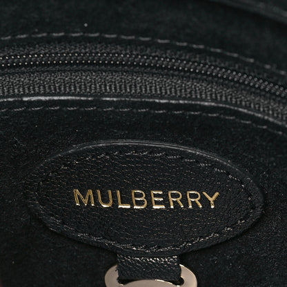 Mulberry Glossy Goatskin Small Lily Flap Black 6 of 10