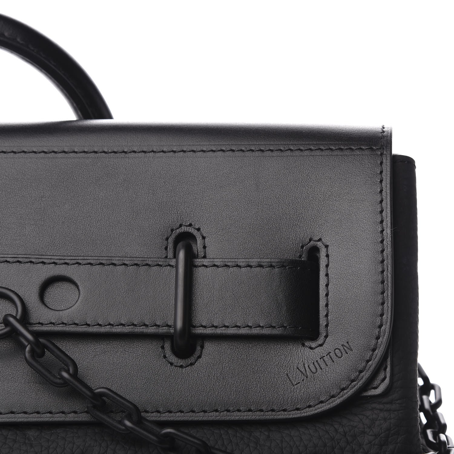 Louis Vuitton Taurillon Monogram Steamer PM Black 11 of 11