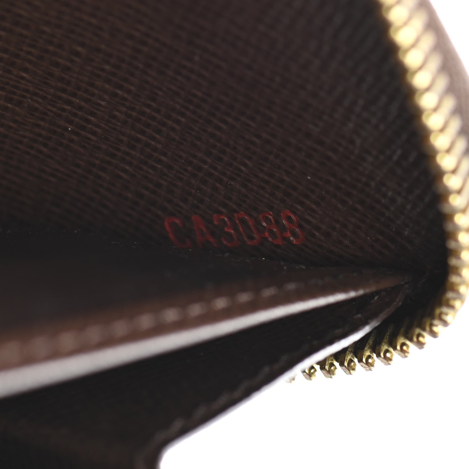 Louis Vuitton Damier Ebene Zippy Wallet 7 of 8