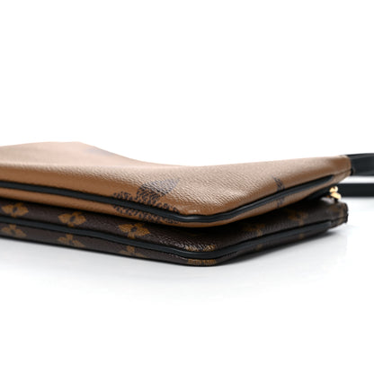 Louis Vuitton Reverse Monogram Giant Double Zip Pochette 7 of 9