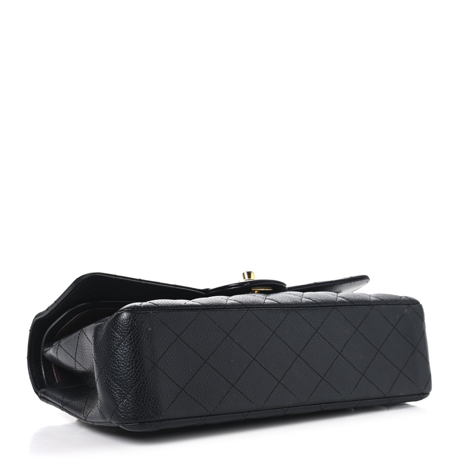 Chanel Caviar Quilted Medium Double Flap Black 4 of 11