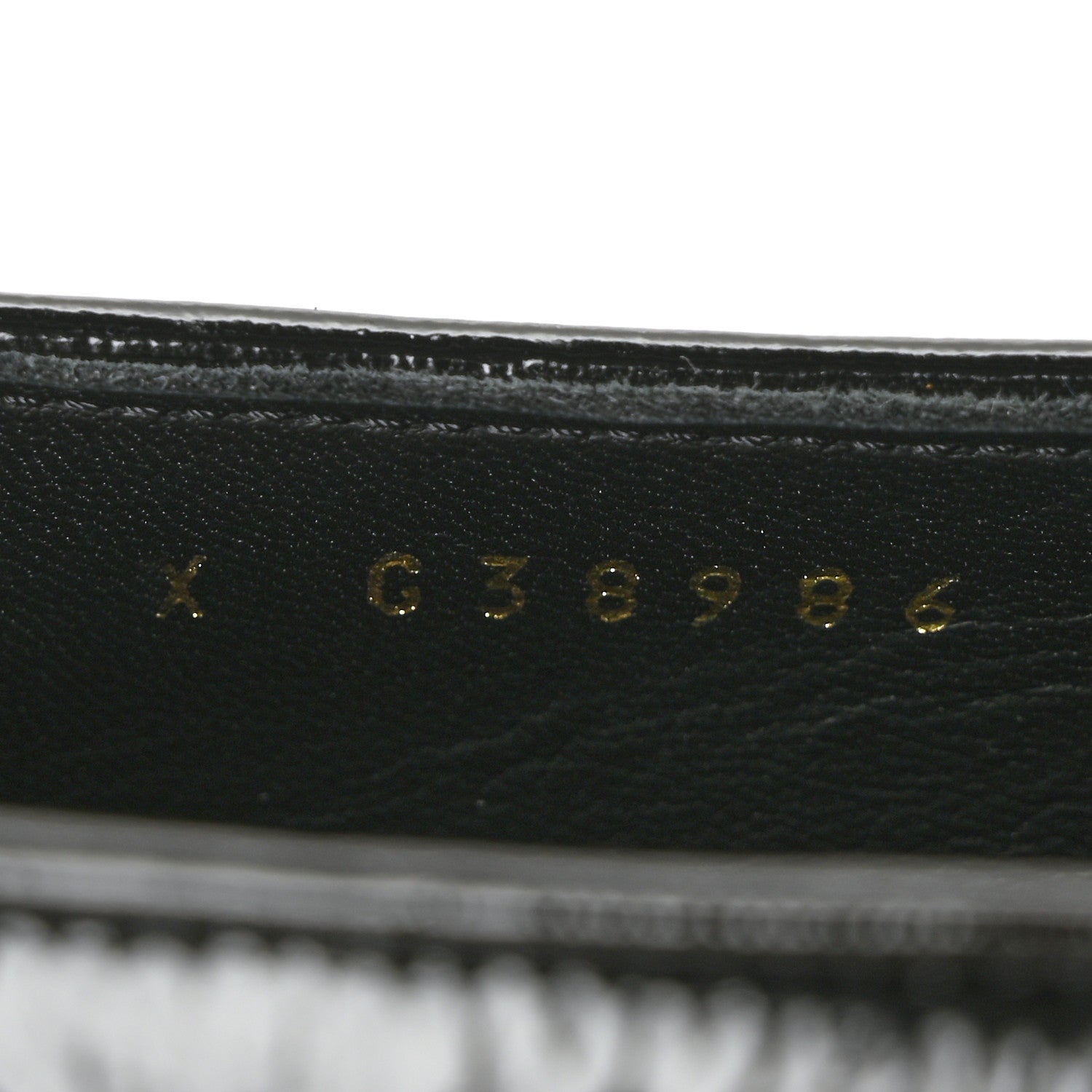 Chanel Lambskin Patent Calfskin Cap Toe Ankle Chain Ballerina Flats 38 Black 6 of 8
