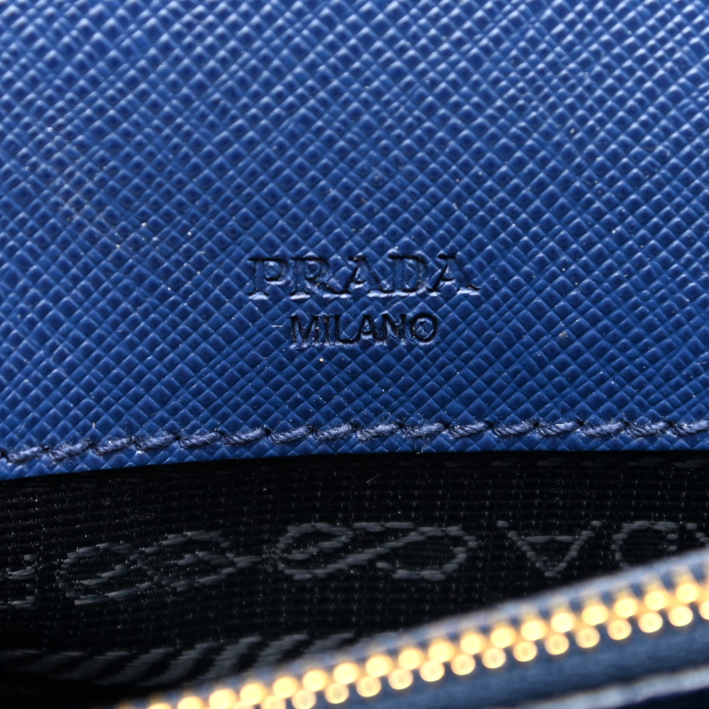 Saffiano Box Clutch Bleuette