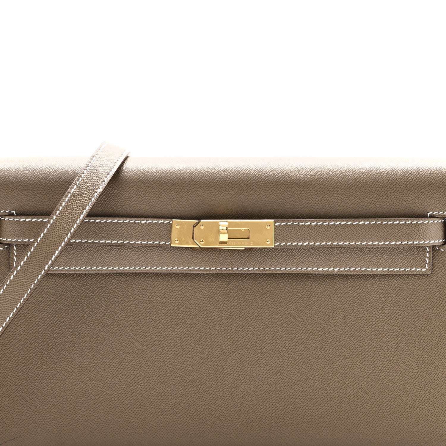 Hermes Madame Calfskin Kelly Elan Etoupe 8 of 11