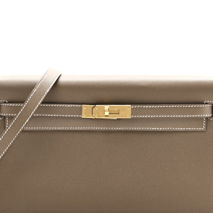 Hermes Madame Calfskin Kelly Elan Etoupe 8 of 11