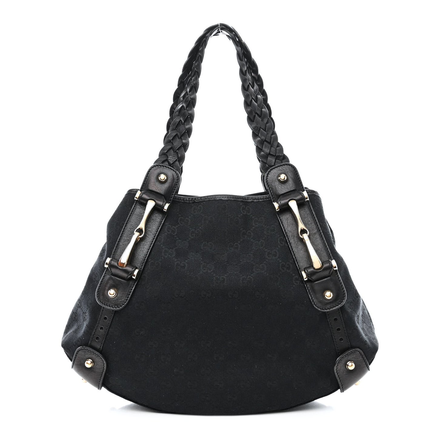 Monogram Small Pelham Shoulder Bag Black