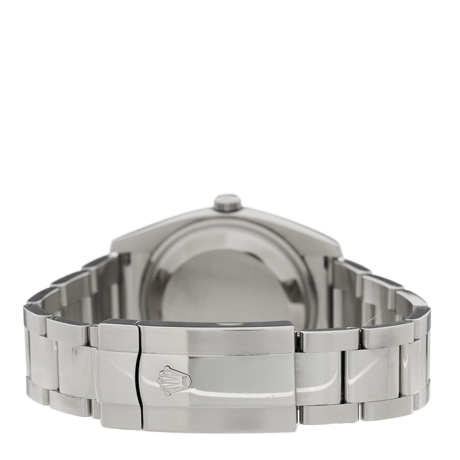 Rolex Stainless Steel 34mm Oyster Perpertual Date Watch Black 115200 3 of 5